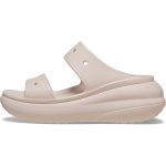 Crocs Classic Crush Σαγιονάρες σε στυλ Πέδιλα σε Μπεζ Χρώμα - Image 5