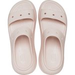 Crocs Classic Crush Σαγιονάρες σε στυλ Πέδιλα σε Μπεζ Χρώμα - Image 7