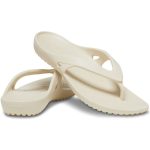 Crocs Kadee Ii Flip W Σαγιονάρες σε Μπεζ Χρώμα - Image 3