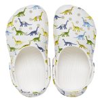 Crocs Παιδικά Παπουτσάκια Θαλάσσης Πολύχρωμα  209695 9DH DINOS - Image 7