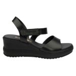 Ragazza Καλοκαιρινές Γυναικείες Πλατφόρμες Μαύρες 0359