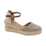 Ragazza Καλοκαιρινές Γυναικείες Πλατφόρμες σε Στυλ Εσπαντρίγιας Μπεζ 0707 - Image 3