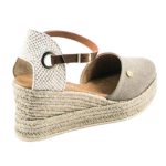 Ragazza Καλοκαιρινές Γυναικείες Πλατφόρμες σε Στυλ Εσπαντρίγιας Μπεζ 0707 - Image 9