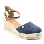 Ragazza Καλοκαιρινές Γυναικείες Πλατφόρμες σε Στυλ Εσπαντρίγιας Μπλε - Image 8