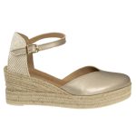 Ragazza Καλοκαιρινές Γυναικείες Πλατφόρμες σε Στυλ Εσπαντρίγιας ροζ χρυσό