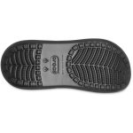 Crocs Classic Crush Ανατομικά Σαμπό Μαύρα 207521-001 - Image 3