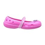 Crocs Παιδικά Ανατομικά Παπουτσάκια Θαλάσσης Keeley Petal Charm Flat Φούξια