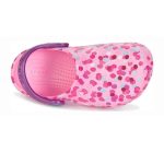 Crocs Παιδικά Ανατομικά Σαμπό Θαλάσσης Classic Graphic Ροζ - Image 3