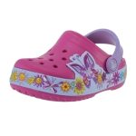 Crocs Παιδικά Ανατομικά Σαμπό Θαλάσσης Crocband Butterfly Clog Φούξια - Image 4