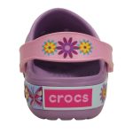Crocs Παιδικά Ανατομικά Σαμπό Θαλάσσης Crocband Butterfly Clog Μωβ - Image 4