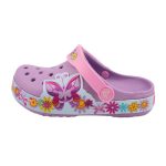 Crocs Παιδικά Ανατομικά Σαμπό Θαλάσσης Crocband Butterfly Clog Μωβ - Image 5