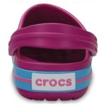 Crocs Παιδικά Ανατομικά Σαμπό Θαλάσσης Crocband Φούξια 204537-59L - Image 3