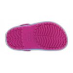 Crocs Παιδικά Ανατομικά Σαμπό Θαλάσσης Crocband Φούξια 204537-59L - Image 4