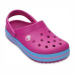 Crocs Παιδικά Ανατομικά Σαμπό Θαλάσσης Crocband Φούξια 204537-59L