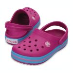 Crocs Παιδικά Ανατομικά Σαμπό Θαλάσσης Crocband Φούξια 204537-59L - Image 5