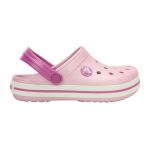 Crocs Παιδικά Ανατομικά Σαμπό Θαλάσσης Crocband Ροζ 10998-6LS