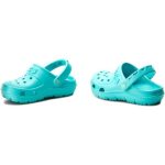 Crocs Παιδικά Ανατομικά Σαμπό Θαλάσσης Hilo Τιρκουάζ - Image 3