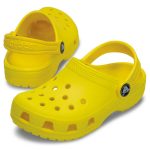 Crocs Παιδικά Ανατομικά Σαμπό Θαλάσσης Κίτρινο 206990-7C1 - Image 5