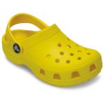 Crocs Παιδικά Ανατομικά Σαμπό Θαλάσσης Κίτρινο 206990-7C1 - Image 8