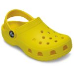 Crocs Παιδικά Ανατομικά Σαμπό Θαλάσσης Κίτρινο 206991-7C1 - Image 3
