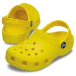 Crocs Παιδικά Ανατομικά Σαμπό Θαλάσσης Κίτρινο 206991-7C1 - Image 6