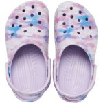 Crocs Παιδικά Ανατομικά Σαμπό Θαλάσσης Λιλά 207596-90H - Image 4