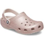 Crocs Παιδικά Παπουτσάκια Θαλάσσης Classic Glitter Clog K Ροζ - Image 4
