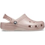 Crocs Παιδικά Παπουτσάκια Θαλάσσης Classic Glitter Clog T Ροζ