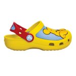 Crocs Παιδικά Σαμπό Θαλάσσης Winnie the Pooh Κίτρινα