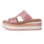 Tamaris Καλοκαιρινές Γυναικείες Πλατφόρμες σε Στυλ Παντόφλας Ροζ - Image 3