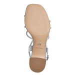 Tamaris σφηνοειδή σανδάλια σε ασημί χρώμα 1-28236-42-941 - Image 6