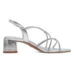 Tamaris σφηνοειδή σανδάλια σε ασημί χρώμα 1-28236-42-941