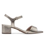 Tamaris σφηνοειδή σανδάλια σε χρυσό χρώμα 1-28249-42-933