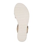 Tamaris Σφηνοειδή σανδάλια σε χρυσό χρώμα 1-28106-42-933 - Image 7