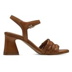 Tamaris Σφηνοειδή σανδάλια σε καφέ χρώμα 1-28005-42 440