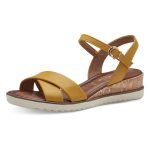 Tamaris Σφηνοειδή σανδάλια σε κίτρινο χρώμα 1-28106-42-602 - Image 3