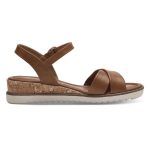 Tamaris Σφηνοειδή σανδάλια σε κονιάκ χρώμα 1-28106-42-305