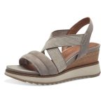 Tamaris σφηνοειδή σανδάλια σε λαδί χρώμα 1-28338-42 367 - Image 5