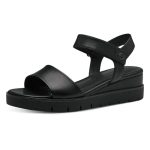 Tamaris Σφηνοειδή σανδάλια σε μαύρο χρώμα 1-28203-42-001 - Image 4