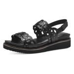 Tamaris Σφηνοειδή σανδάλια σε μαύρο χρώμα 1-28212-42 001 - Image 3