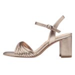 Tamaris σφηνοειδή σανδάλια σε ροζ χρυσό χρώμα 1-28324-42 943