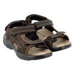 Adam's Shoes Ανδρικά Σανδάλια σε Choco Χρώμα - Image 5