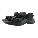 Adam's Shoes Ανδρικά Σανδάλια σε Μαύρο Χρώμα - Image 5