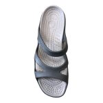 CROCS MELEEN BLACK / SMOKE (U2) 11853-05M LADIES SANDAL - Image 3