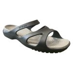CROCS MELEEN BLACK / SMOKE (U2) 11853-05M LADIES SANDAL - Image 4