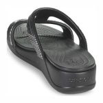 Crocs Monterey Metallic Σαγιονάρες σε Μαύρο Χρώμα - Image 3