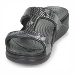 Crocs Monterey Metallic Σαγιονάρες σε Μαύρο Χρώμα - Image 4