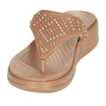 Crocs Monterey Shimmer Σαγιονάρες σε Καφέ Χρώμα - Image 4