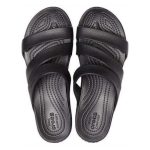 Crocs Monterey Wedge Slides σε Μαύρο Χρώμα - Image 5