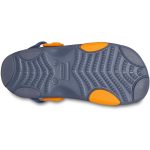 Crocs Παιδικά Παπουτσάκια Θαλάσσης All Terrain Sandal Γκρι - Image 3